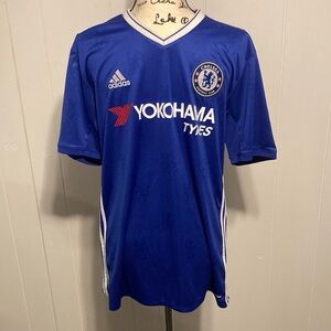 Adidas Blue Chelsea FC Soccer Jersey